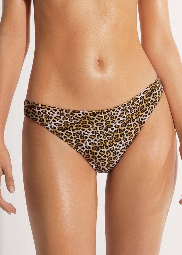 Bikini Bottoms Calzedonia Malindi Marrom | BR1499ZG