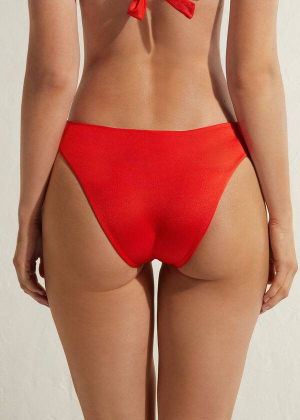 Bikini Bottoms Calzedonia Marrakech Vermelhas | BR1501CE