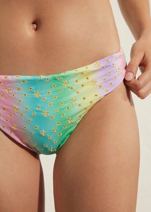 Bikini Bottoms Calzedonia Panama Multicoloridas | BR1509RW