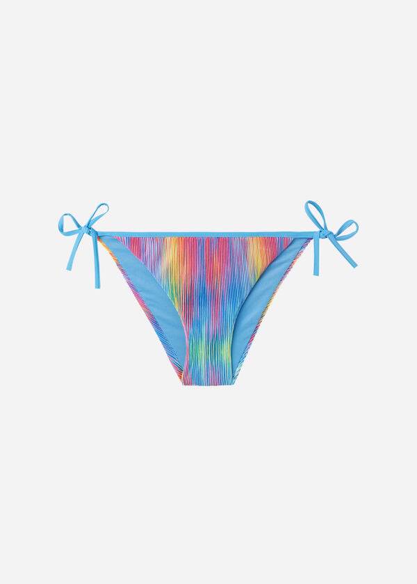 Bikini Bottoms Calzedonia Pleated String Maiorca Multicoloridas | BR1511YU