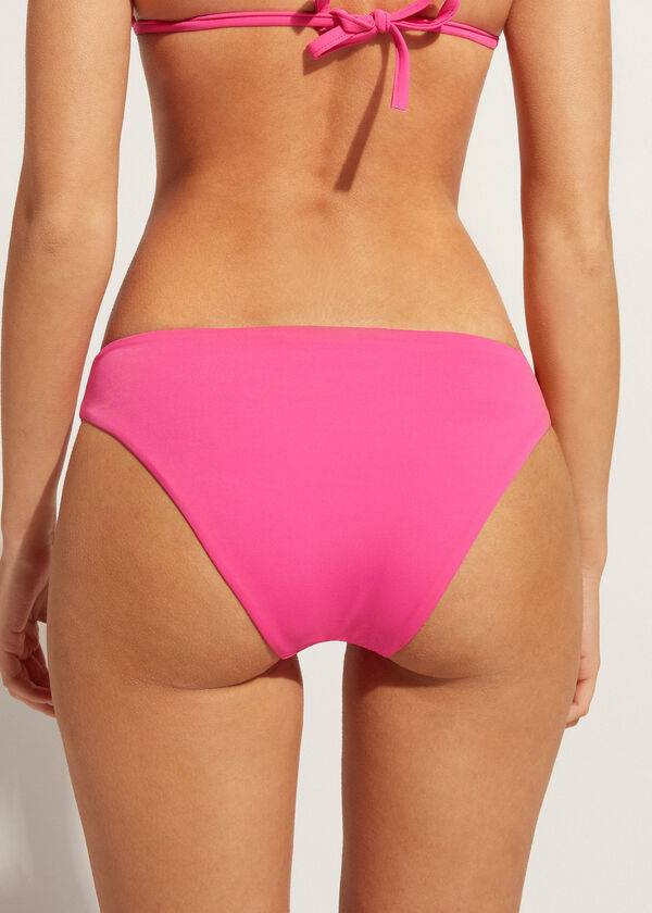 Bikini Bottoms Calzedonia Rhinestone Shanghai Rosa | BR1521HK