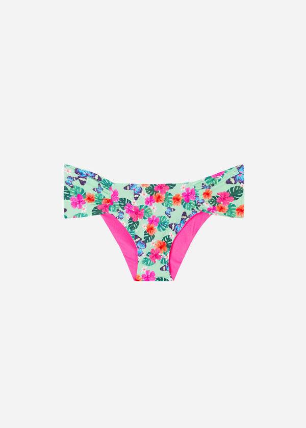 Bikini Bottoms Calzedonia Ruffled Malibu Multicoloridas | BR1531MA