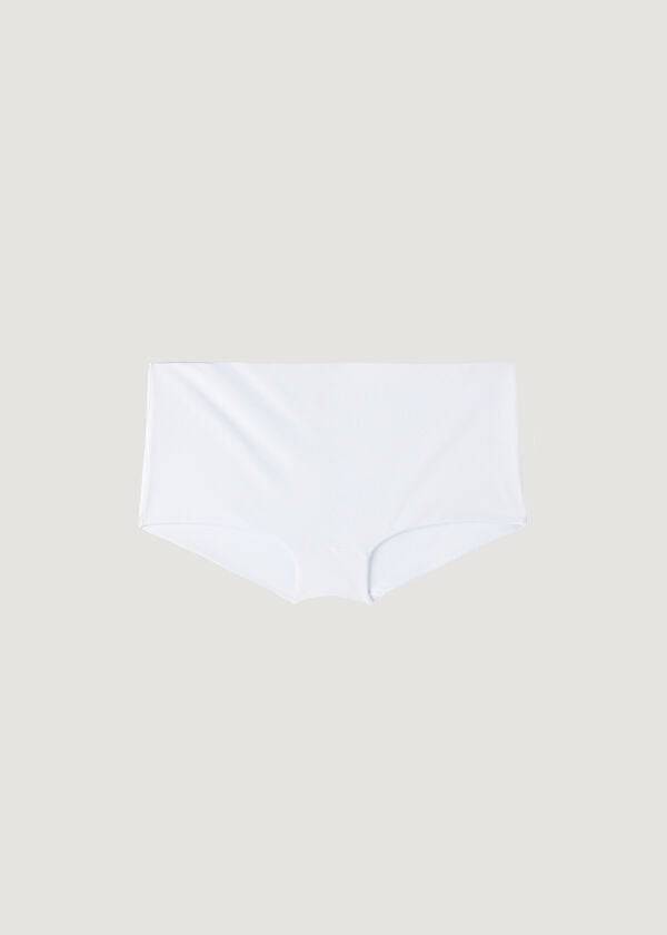 Bikini Bottoms Calzedonia Shorts Indonesia Eco Branco | BR1555BC