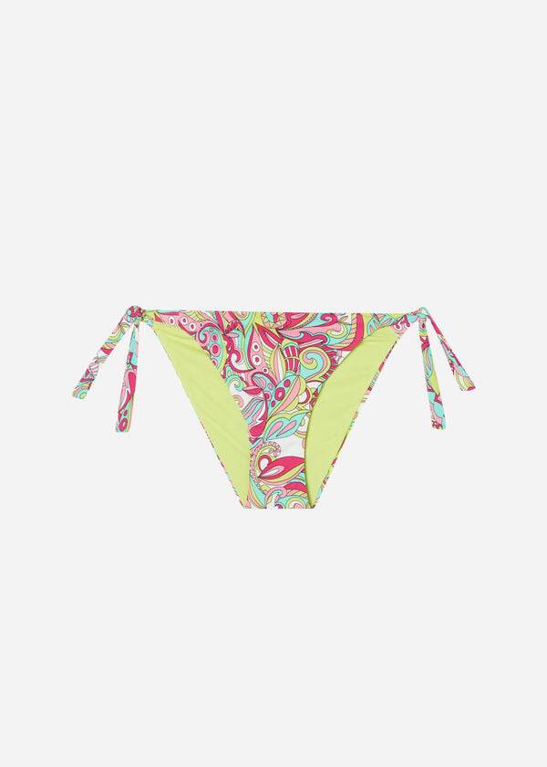 Bikini Bottoms Calzedonia Side Tie Londra Multicoloridas | BR1564UT