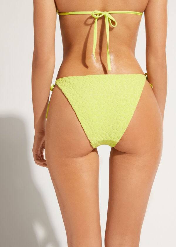 Bikini Bottoms Calzedonia String Bangkok Verdes | BR1579CE