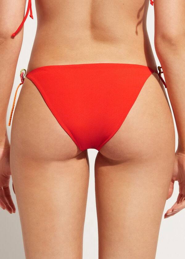 Bikini Bottoms Calzedonia String Berlino Vermelhas | BR1580VD