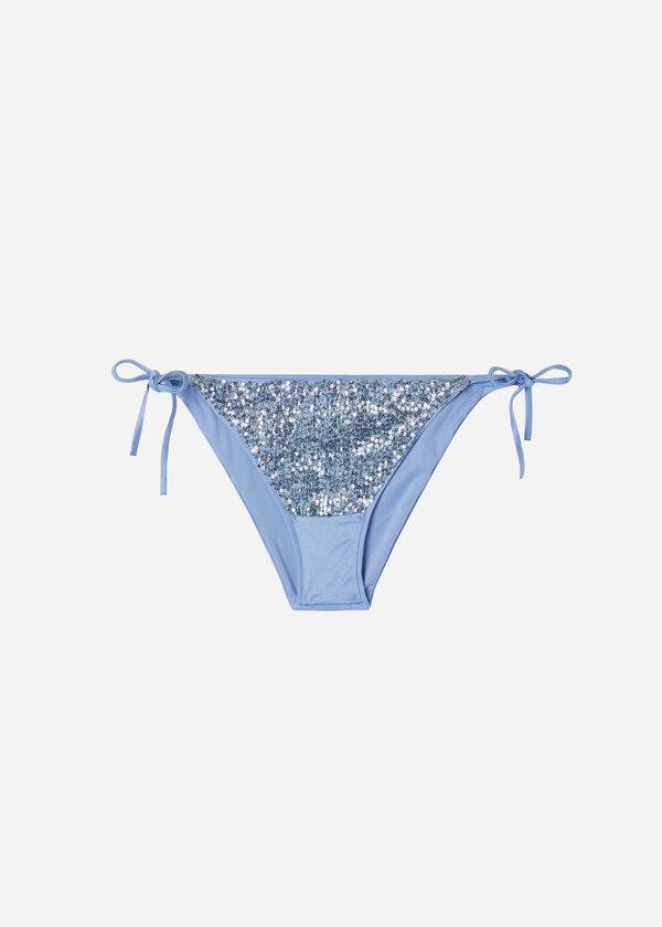 Bikini Bottoms Calzedonia String Cannes Azuis | BR1586EX