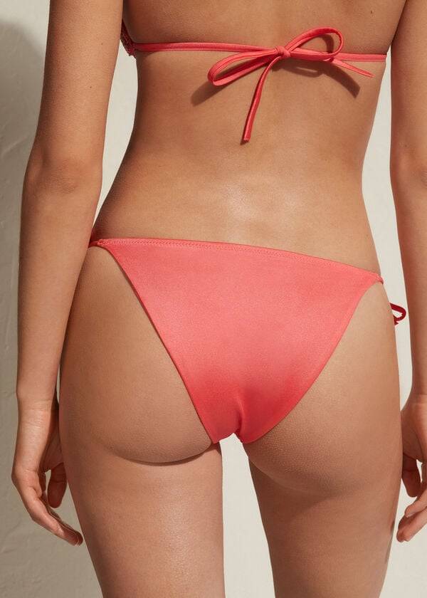 Bikini Bottoms Calzedonia String Cannes Rosa | BR1587RW