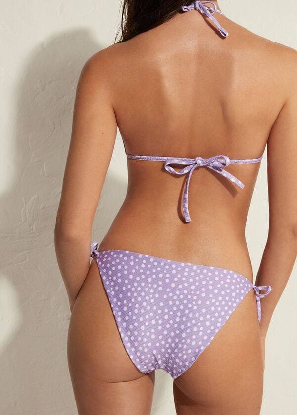 Bikini Bottoms Calzedonia String Cipro Roxo | BR1588TV