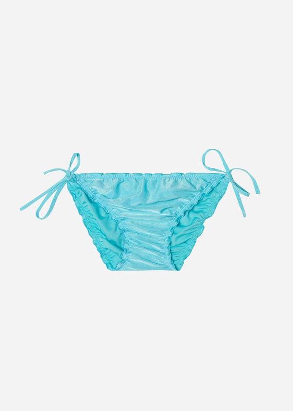 Bikini Bottoms Calzedonia String Formentera Turquesa | BR1592OR