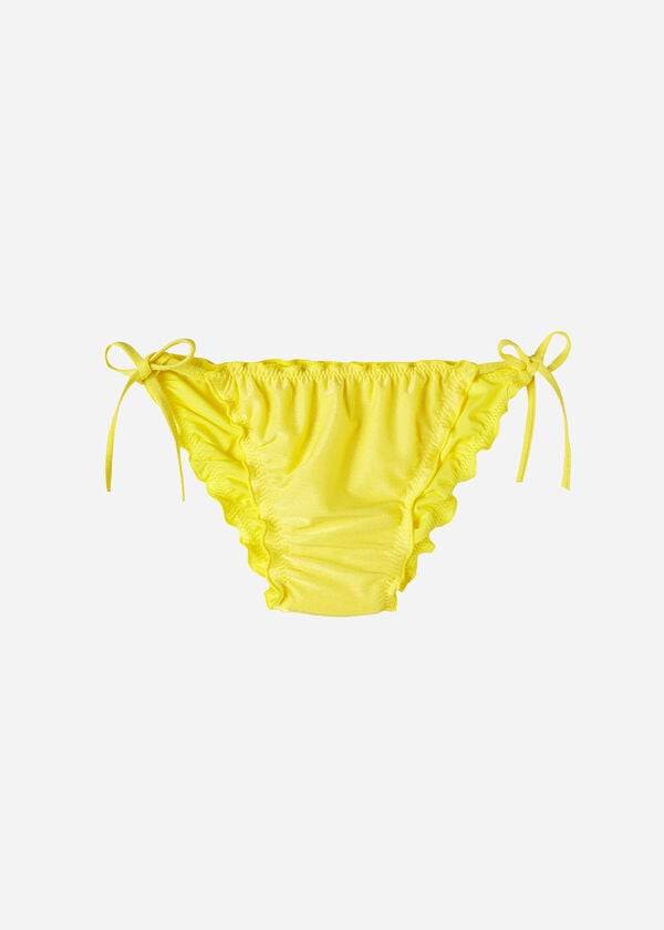 Bikini Bottoms Calzedonia String Formentera Amarelas | BR1593PQ