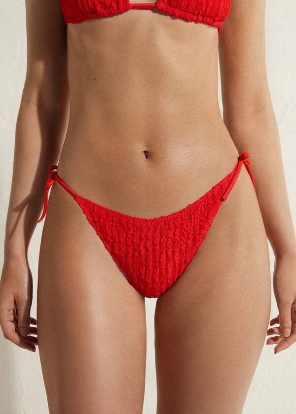 Bikini Bottoms Calzedonia String Marrakech Vermelhas | BR1604XF