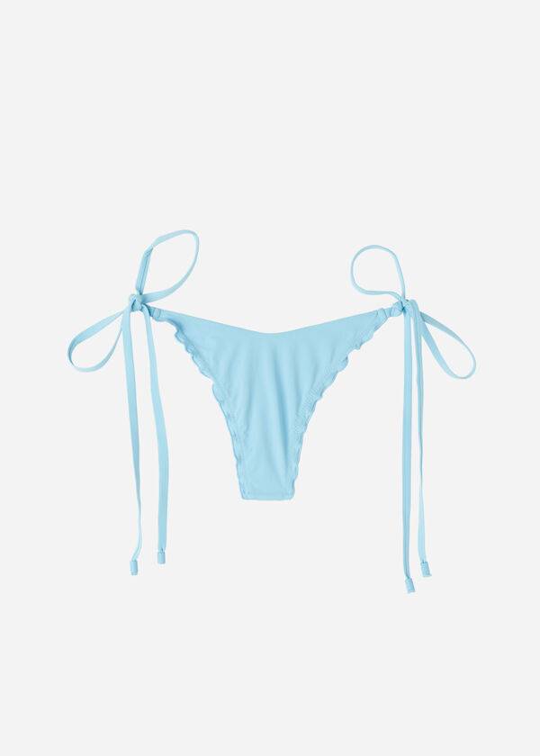 Bikini Bottoms Calzedonia String Thong Islamorada Azuis | BR1617IS