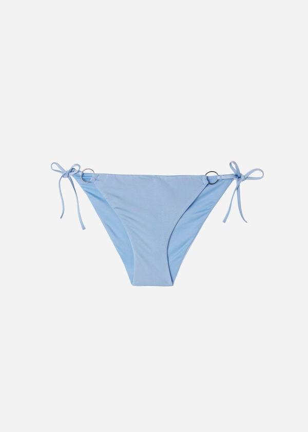 Bikini Bottoms Calzedonia String Tie Abu Dhabi Azuis | BR1619PQ