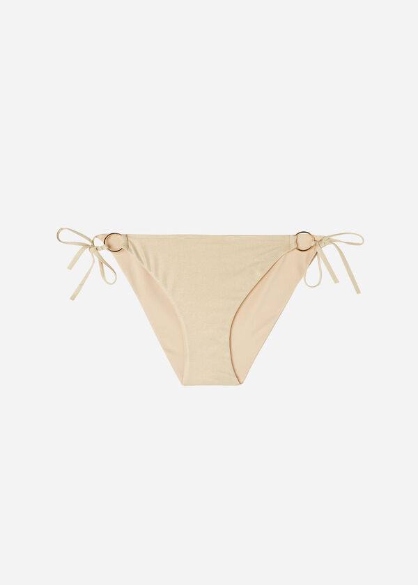 Bikini Bottoms Calzedonia String Tie Abu Dhabi Douradas | BR1620AP