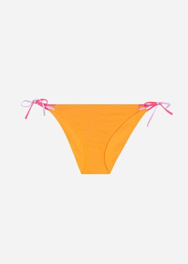 Bikini Bottoms Calzedonia String Tokyo Laranja | BR1624GL