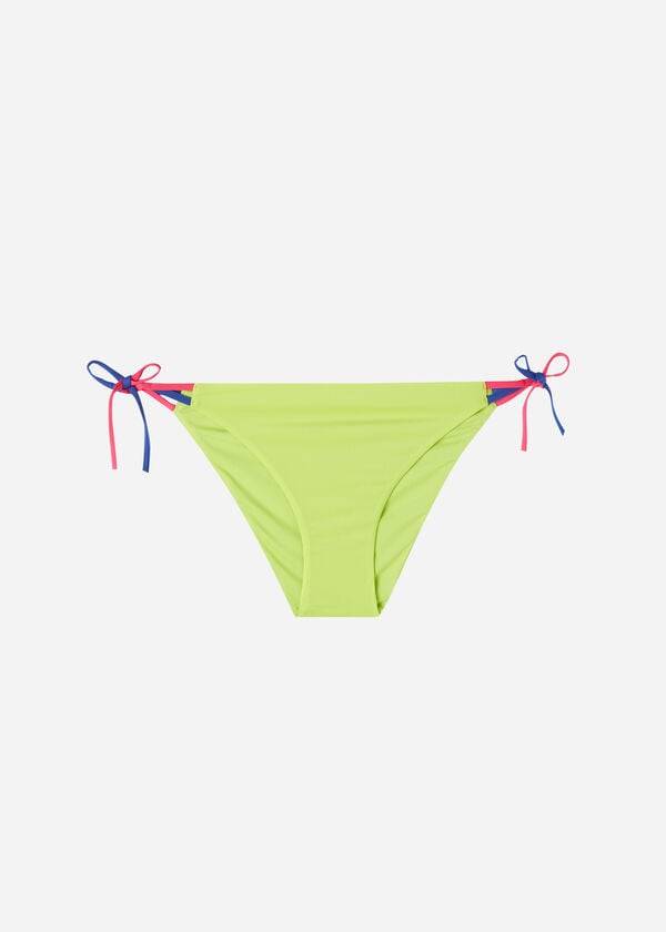 Bikini Bottoms Calzedonia String Tokyo Verdes | BR1623FM