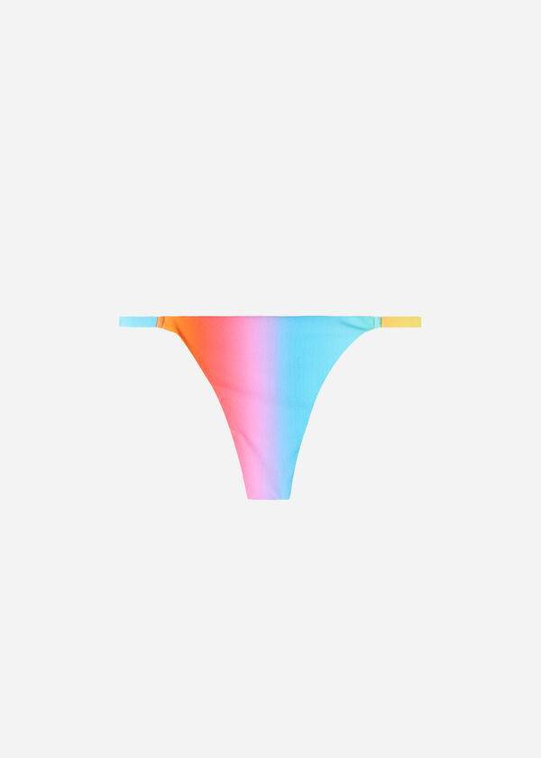 Bikini Bottoms Calzedonia Thong Barcellona Multicoloridas | BR1631CE