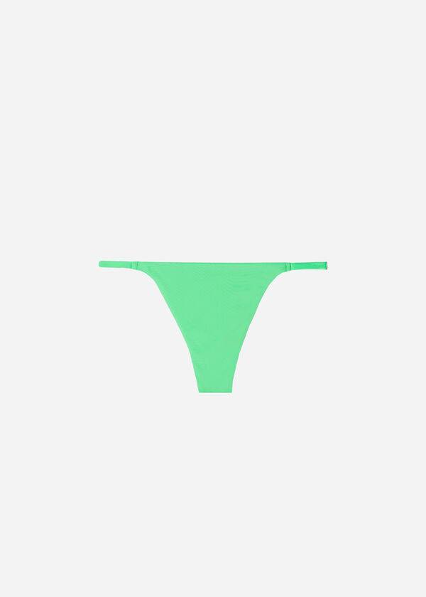 Bikini Bottoms Calzedonia Thong Indonesia Eco G-string Menta | BR1638EX