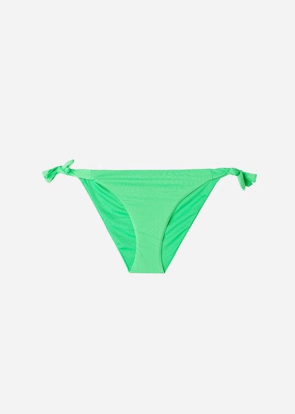 Bikini Bottoms Calzedonia Tied Indonesia Eco Menta | BR1647SO