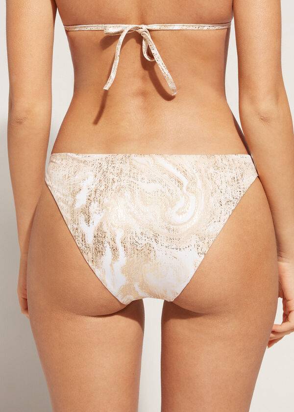 Bikini Bottoms Calzedonia with Rings Melbourne Douradas | BR1660NB