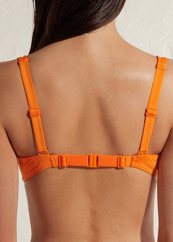 Bikini Tops Calzedonia Balconette Indonesia Eco Laranja | BR1669IS