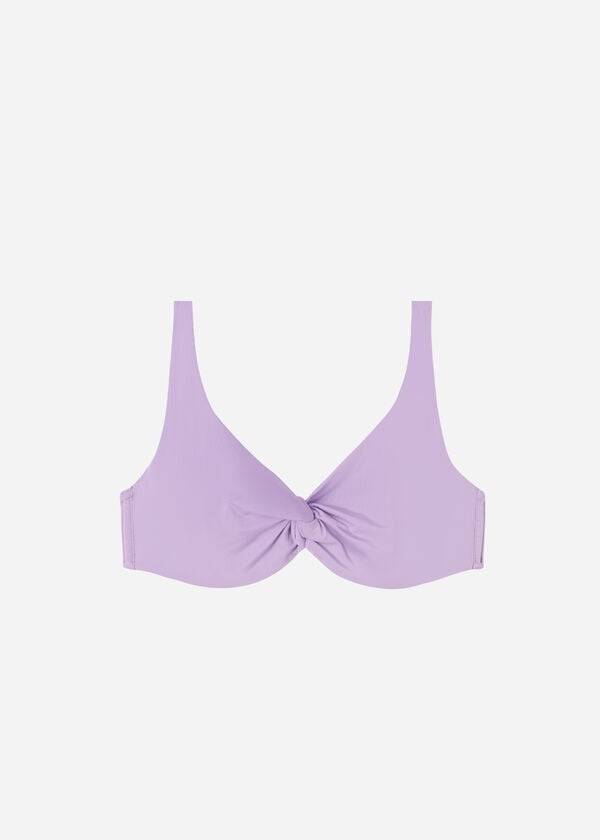 Bikini Tops Calzedonia Balconette Indonesia Eco Roxo | BR1670OR