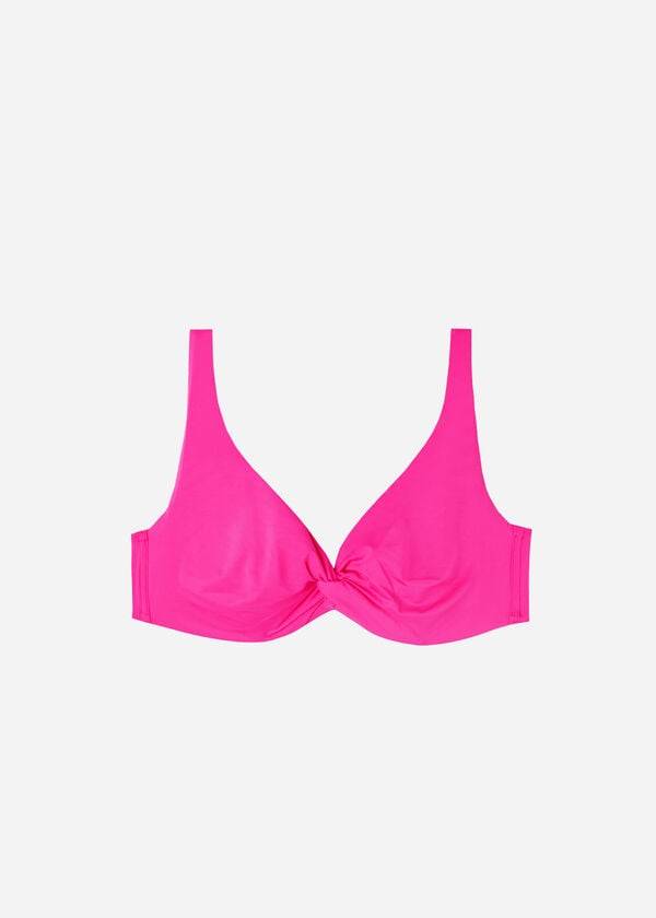 Bikini Tops Calzedonia Balconette Indonesia Eco cobey Rosa | BR1673SO