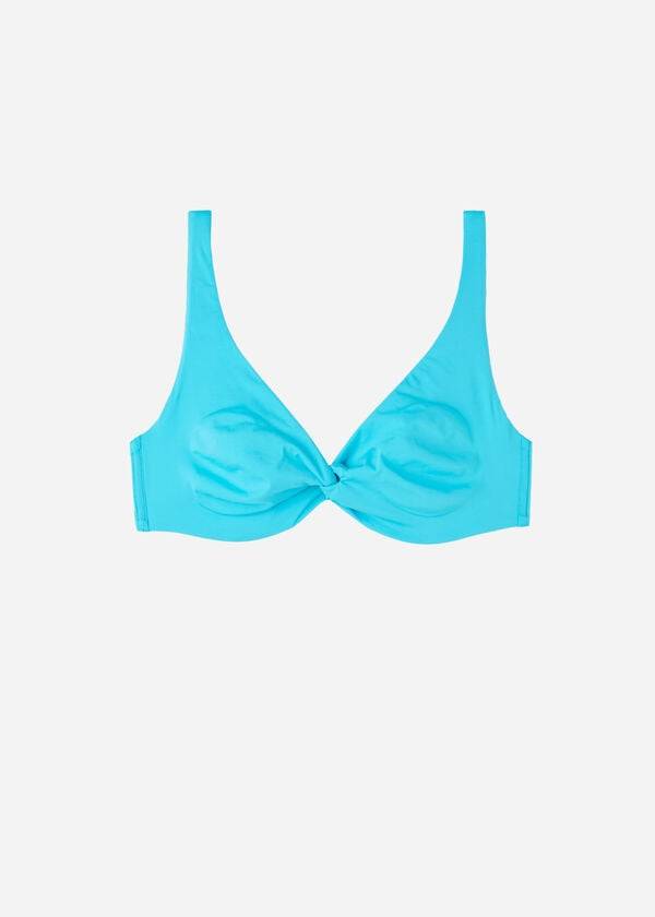 Bikini Tops Calzedonia Balconette Indonesia Eco cobey Turquesa | BR1675FM