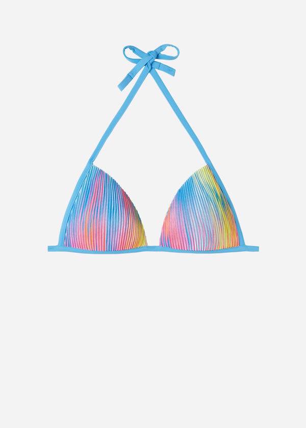 Bikini Tops Calzedonia Graduated Padded Triangle Maiorca Multicoloridas | BR1742EX