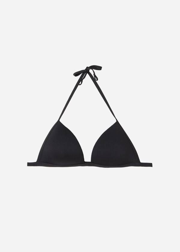 Bikini Tops Calzedonia Graduated Soft Padded Triangle Indonesia Pretas | BR1760XF