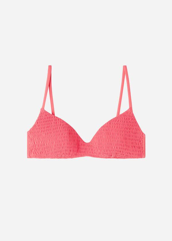 Bikini Tops Calzedonia Padded Triangle Lanzarote Rosa | BR1932AP