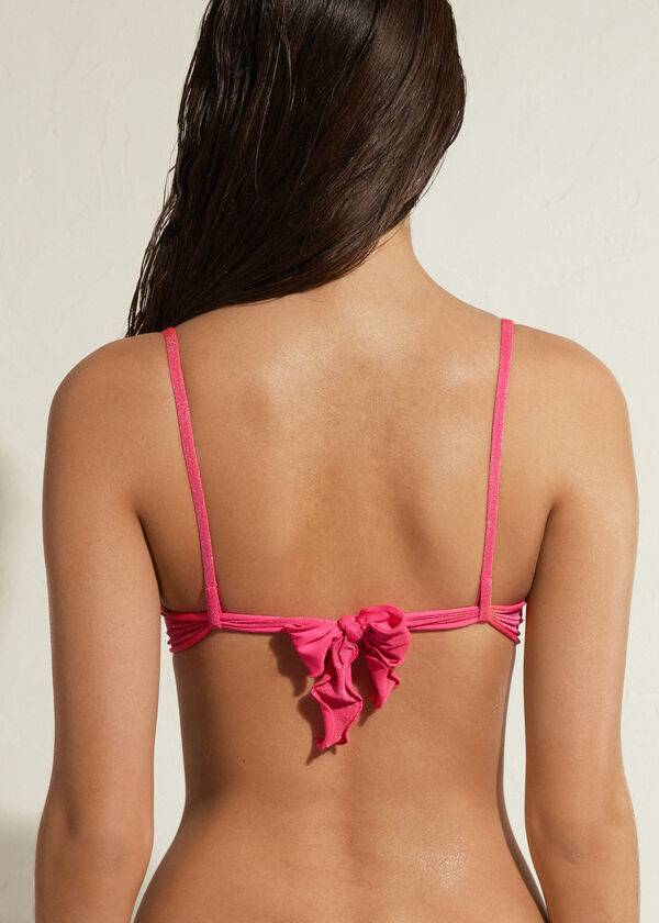 Bikini Tops Calzedonia Push Up Formentera Rosa | BR1941ZG