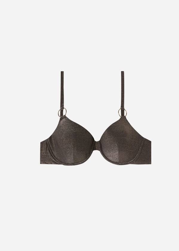 Bikini Tops Calzedonia Push Up Hollywood Pretas | BR1943CE