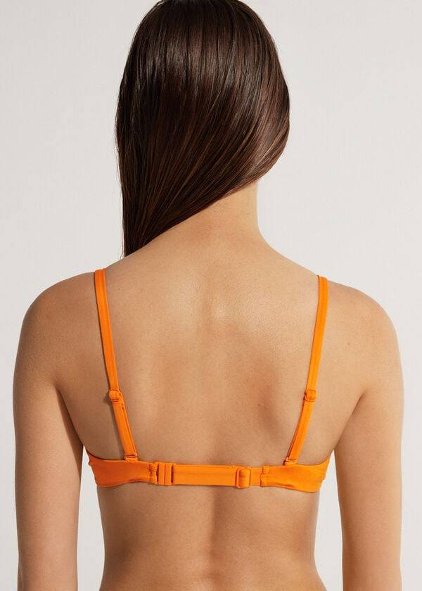 Bikini Tops Calzedonia Push Up Indonesia Eco Laranja | BR1949WY