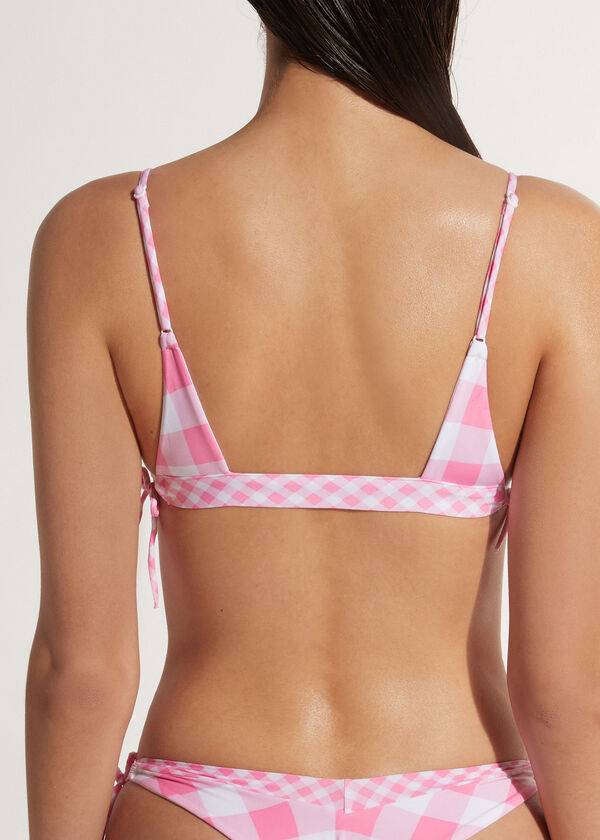 Bikini Tops Calzedonia Tank Lione Rosa | BR1981IS