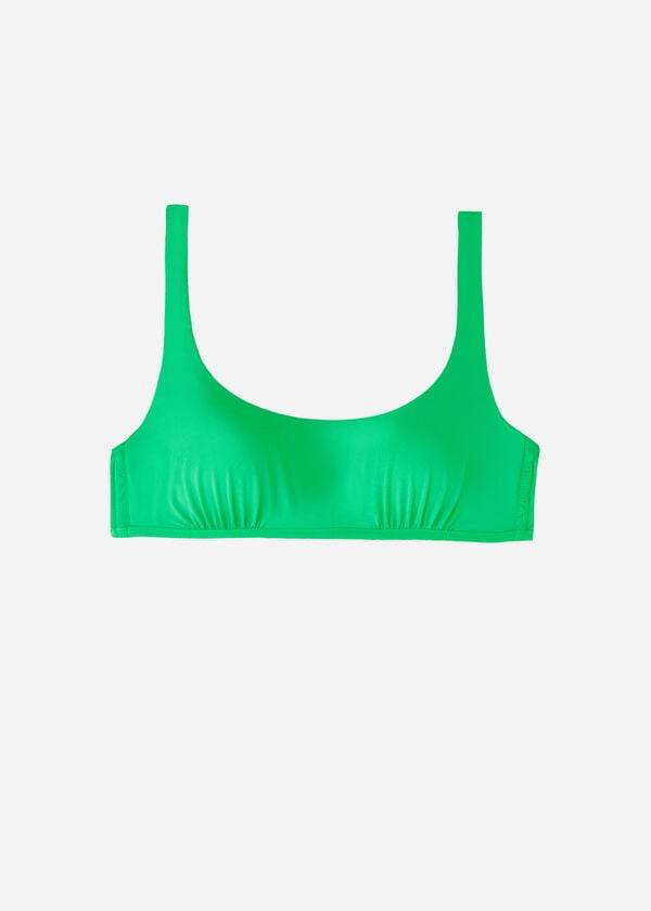 Bikini Tops Calzedonia Tank Style Indonesia Eco rosa Verdes | BR1995CE