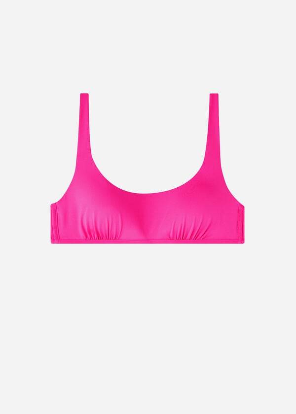 Bikini Tops Calzedonia Tank Style Indonesia Eco rosa Rosa | BR1996VD