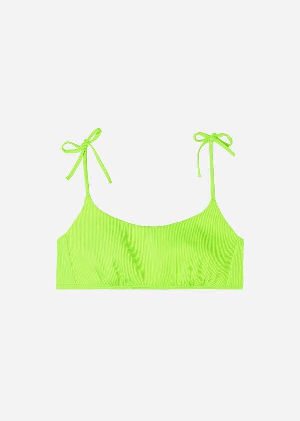 Bikini Tops Calzedonia Tank Style New York Verdes | BR1998NB