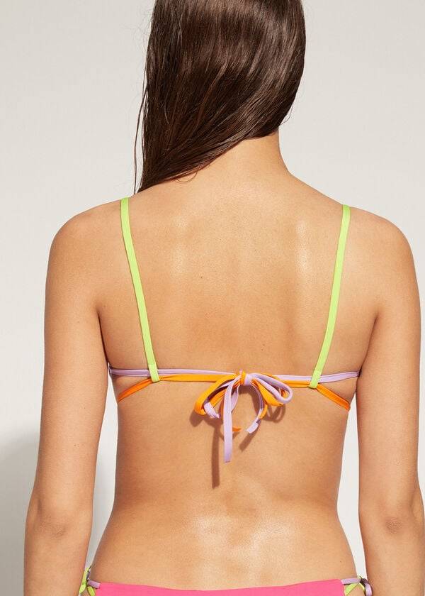 Bikini Tops Calzedonia Tank Tokyo Eco Rosa | BR2003RW