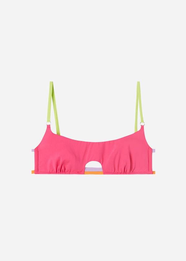 Bikini Tops Calzedonia Tank Tokyo Eco Rosa | BR2003RW