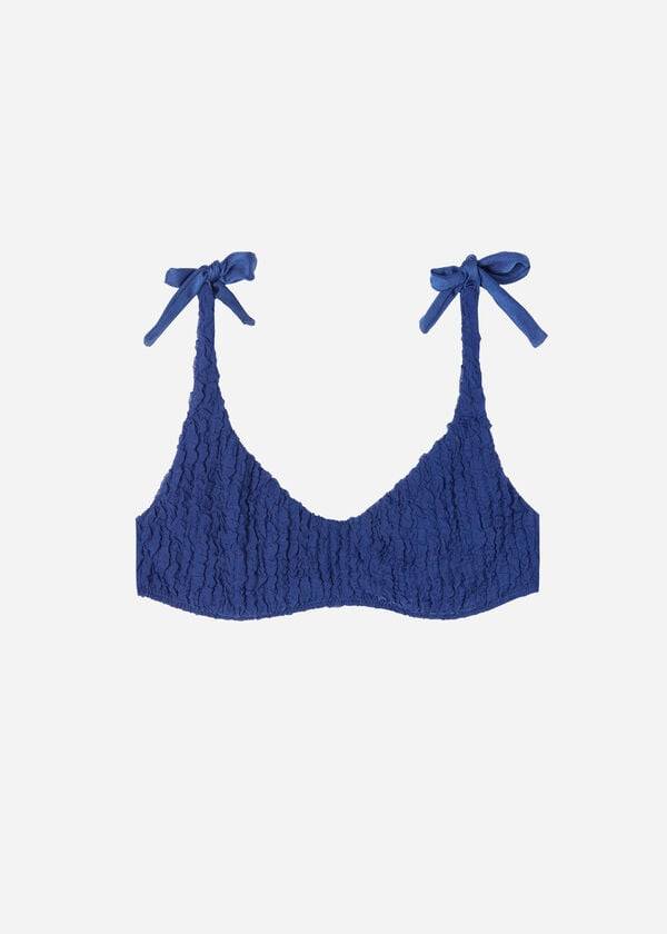 Bikini Tops Calzedonia Tank-style Marrakech Azul Marinho | BR2013FM