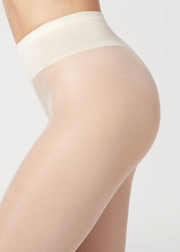 Collants Calzedonia 20 Denier Ultra Comfort Sheer Sexy Branco | BR1173YU