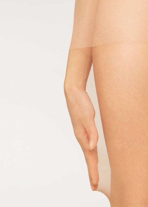 Collants Calzedonia 40 Denier Action Medium Sheer Bege | BR1199YU