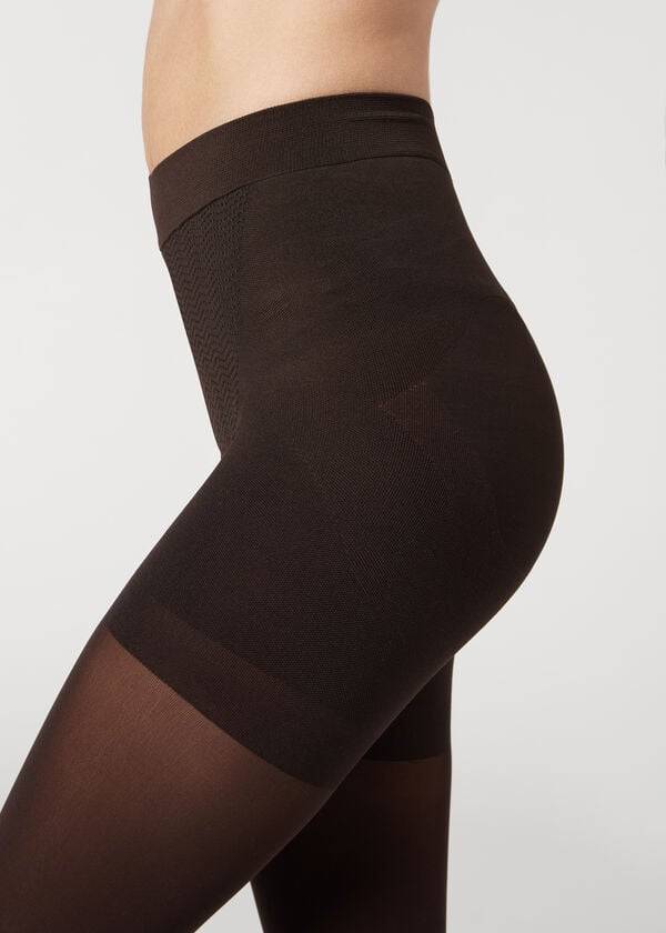 Collants Calzedonia 50 Denier Total Shaper Opaque Cafes | BR1037MA