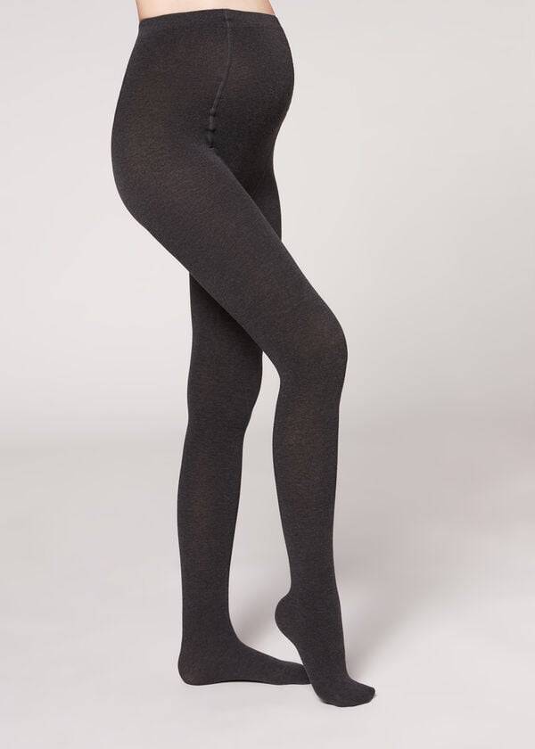 Collants Calzedonia Maternity with Cashmere Opaque Cinzentas | BR1050DN