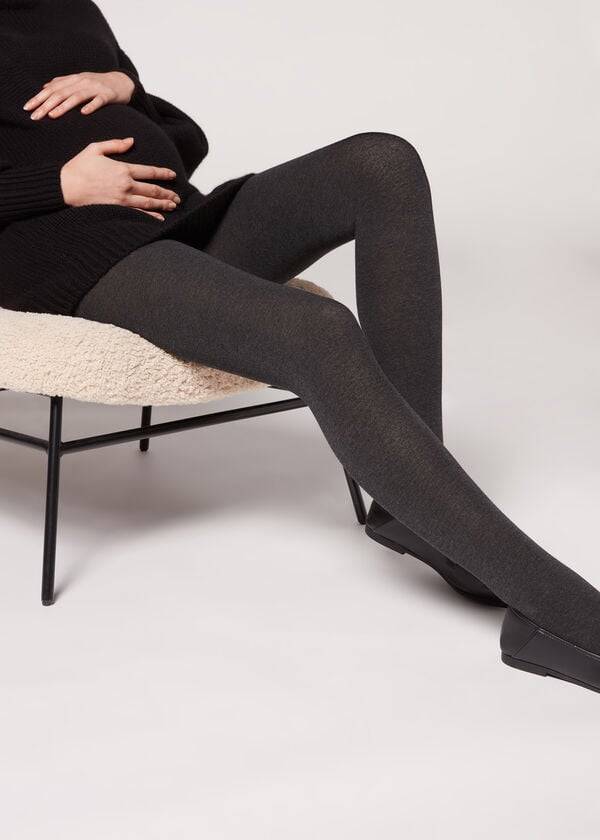 Collants Calzedonia Maternity with Cashmere Opaque Cinzentas | BR1050DN