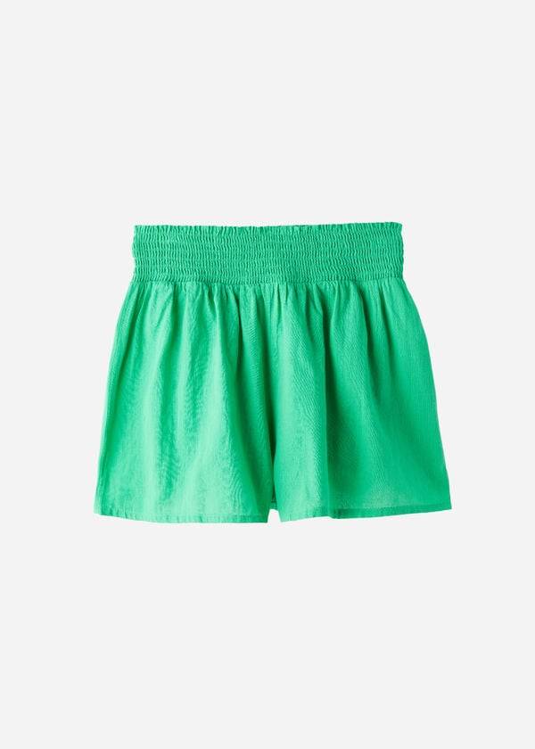 Cover Ups Calzedonia Cotton Shorts Verdes | BR2126VD