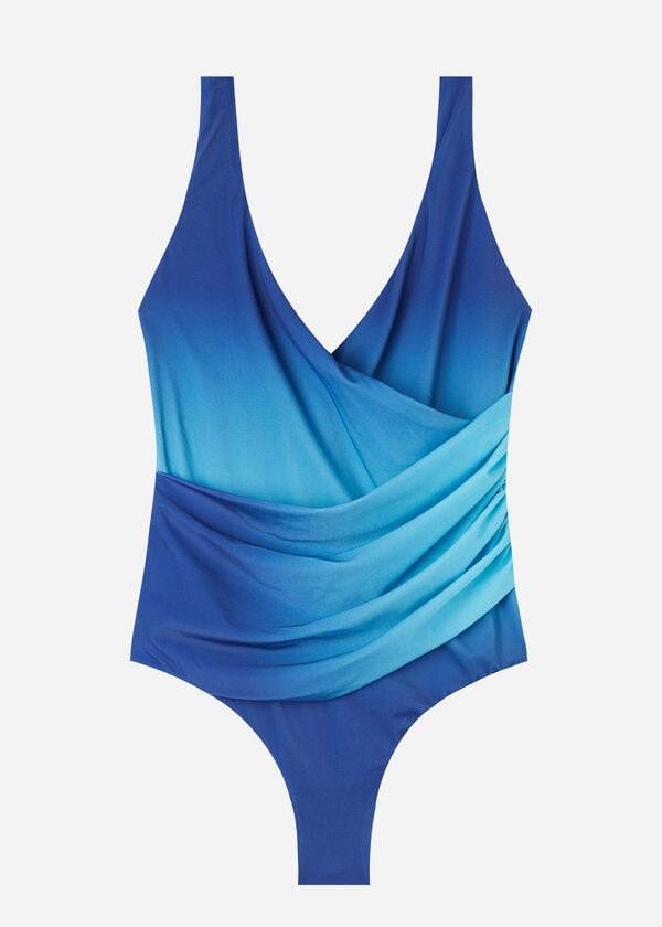 Swimsuits Calzedonia One Piece Denver Azuis | BR2158EX