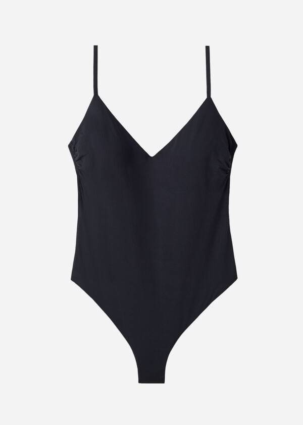 Swimsuits Calzedonia Padded One-Piece Indonesia Pretas | BR2178VD